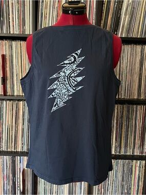 Pact stealie bolt batik wax block grateful bolt dead company sphere ❤️⚡️🩵